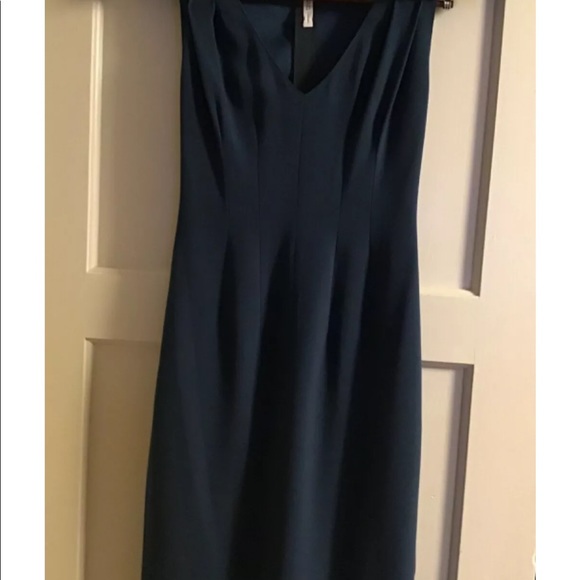 Prada Abito blue dress sheath ruched accents - Picture 6 of 12